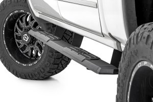 Chevrolet Silverado 1500 Classic Running Boards - Rough Country - TR2 - Black - 2019+